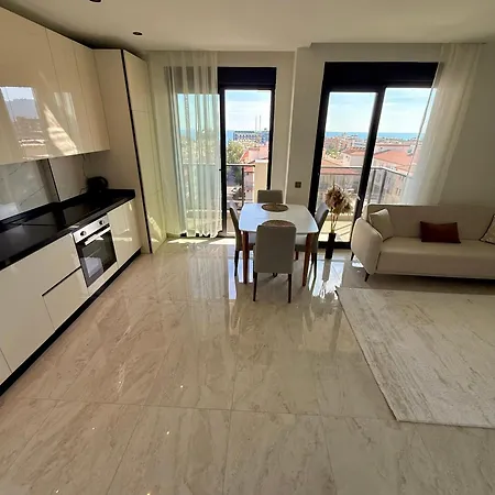 Апартаменты Sa Apartments! Luxury Sea View 2bd Duplex