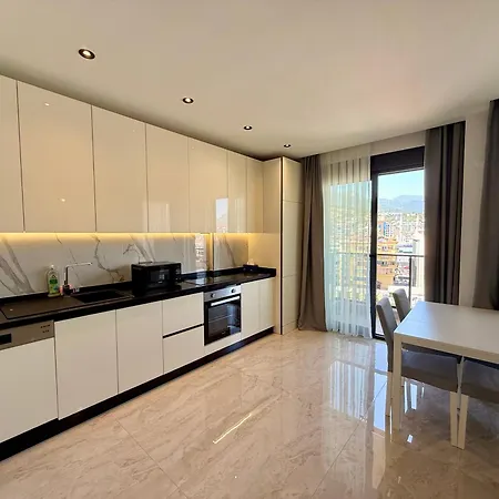 Sa Apartments! Luxury Sea View 2bd Duplex Appartamento Alanya